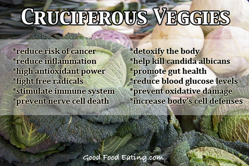 benefits of cruciferous vegetables