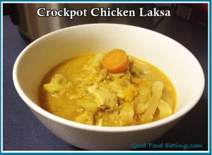 crockpot chicken laksa
