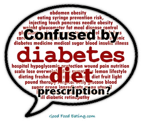diabetes diet prescription