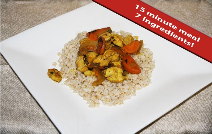 7 ingredients healthy chicken curry