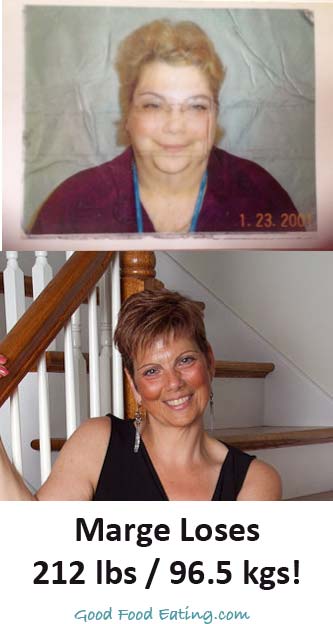 Tuesday Transformation Series: Marge Loses 212 lbs / 96.5 kgs! VERY inspiring story.
