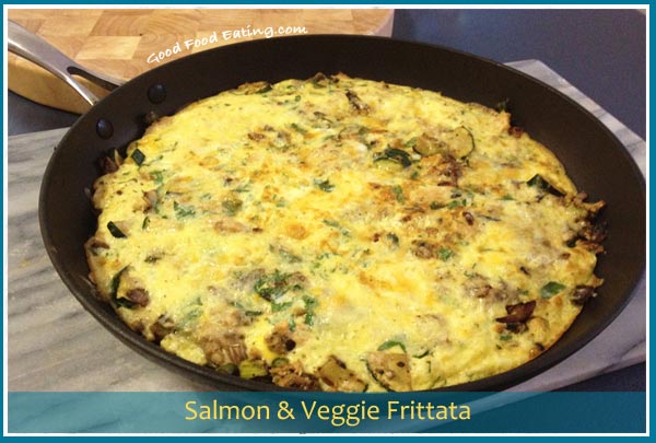 Salmon & Veggie Frittata
