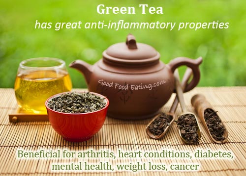 Gren tea anti-inflammatory benefits