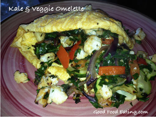 Kale & Veggie Omelet