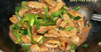 Chinese-Style Spicy Pork Stir Fry