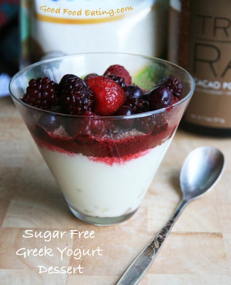 Sugar Free Greek Yogurt Dessert