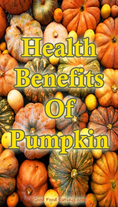Health Benefits Of Pumpkin