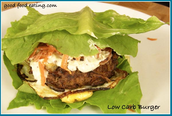 Low-carb-burger