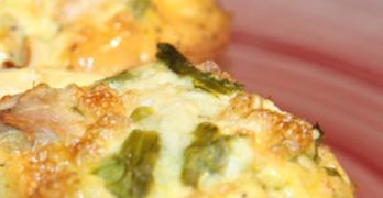 Chicken & Asparagus Breakfast Egg Muffins