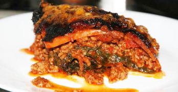 Low Carb Diabetic Healthy Lasagna Recipe