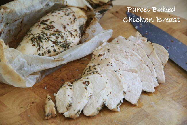 Healthy Baked Chicken Breast Parcels