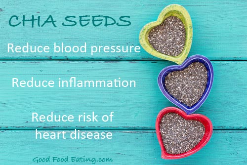 Chia seeds for heart health