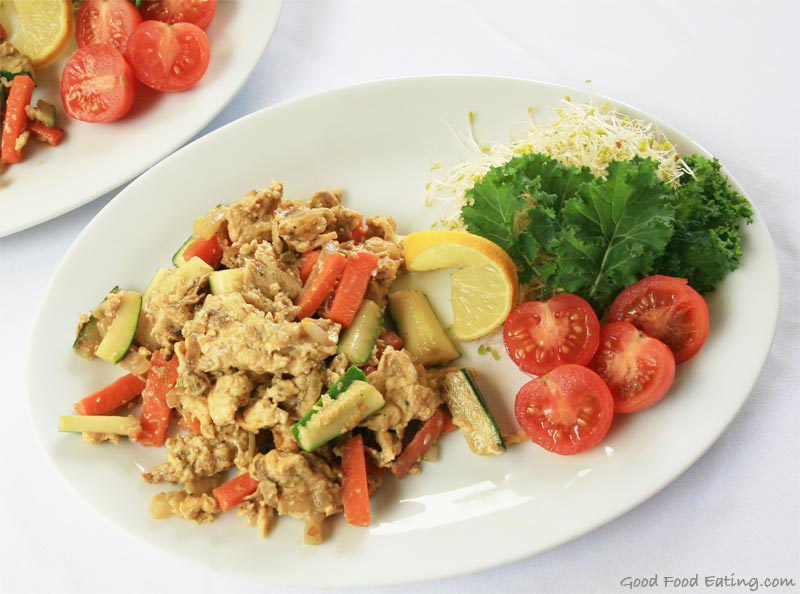 Mixed Veggie Egg Scramble - Healthy Weekday Breakfast