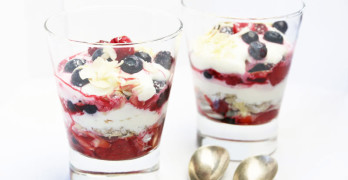 Layered Berry Nut Yogurt: 5 Min Breakfast